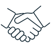 icon of two shaking hands